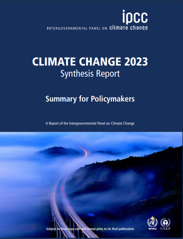 IPCC AR6 Synthesis Report Climate Chance