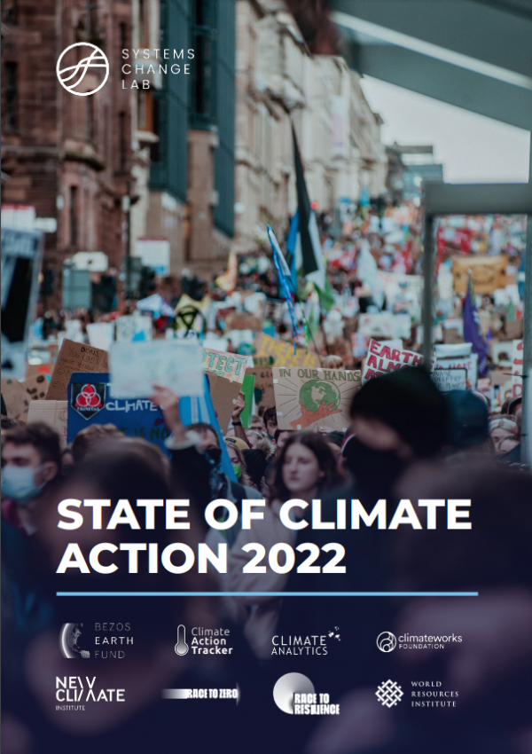 State of Climate Action 2022 Climate Chance
