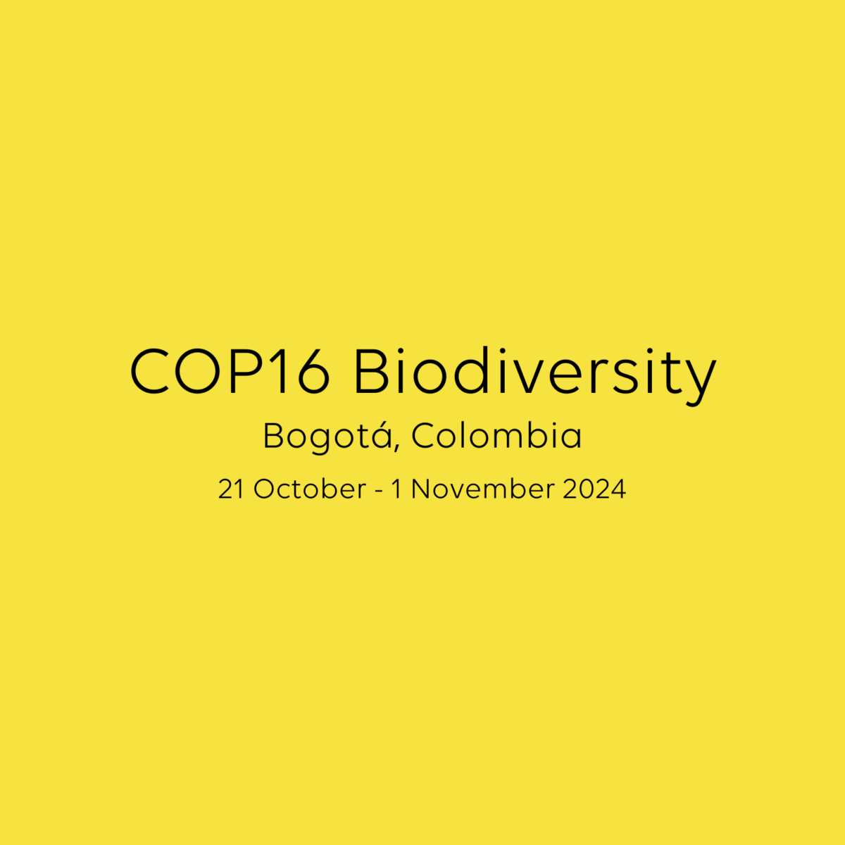 16th Conference Of Parties On Biological Diversity | Climate Chance