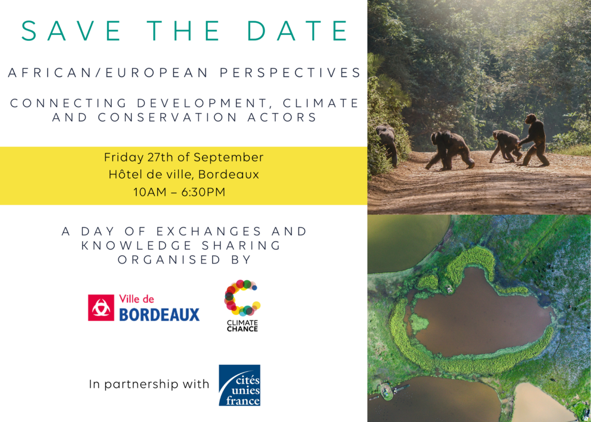 Save the date | September 27th “African/European perspectives – Connecting development, climate and conservation actors”