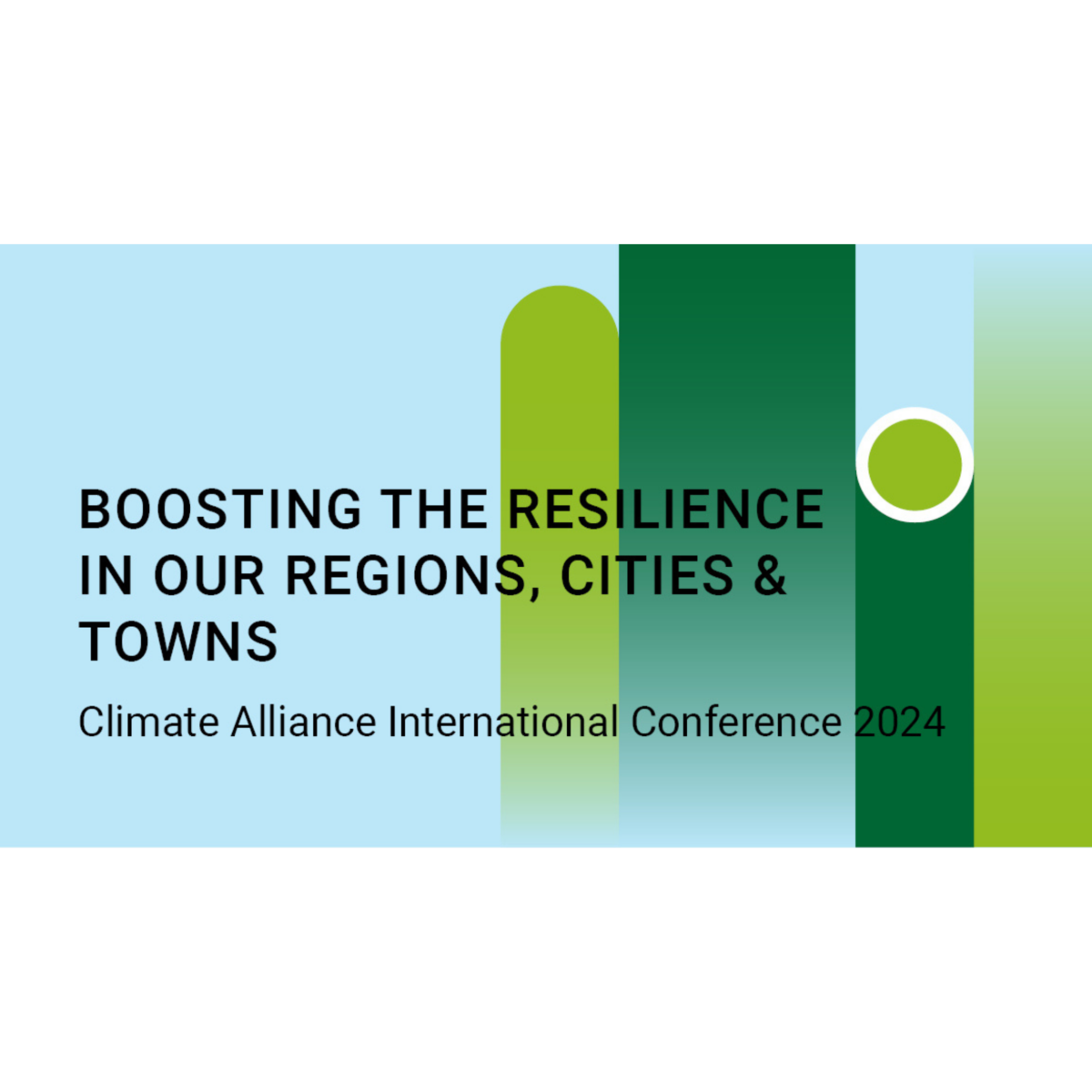 Boosting the resilience in our regions, cities & towns
