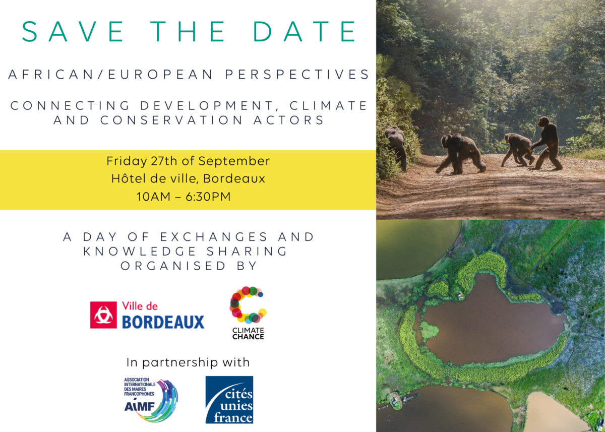 Save the date | September 27th “African/European perspectives – Connecting development, climate and conservation actors”