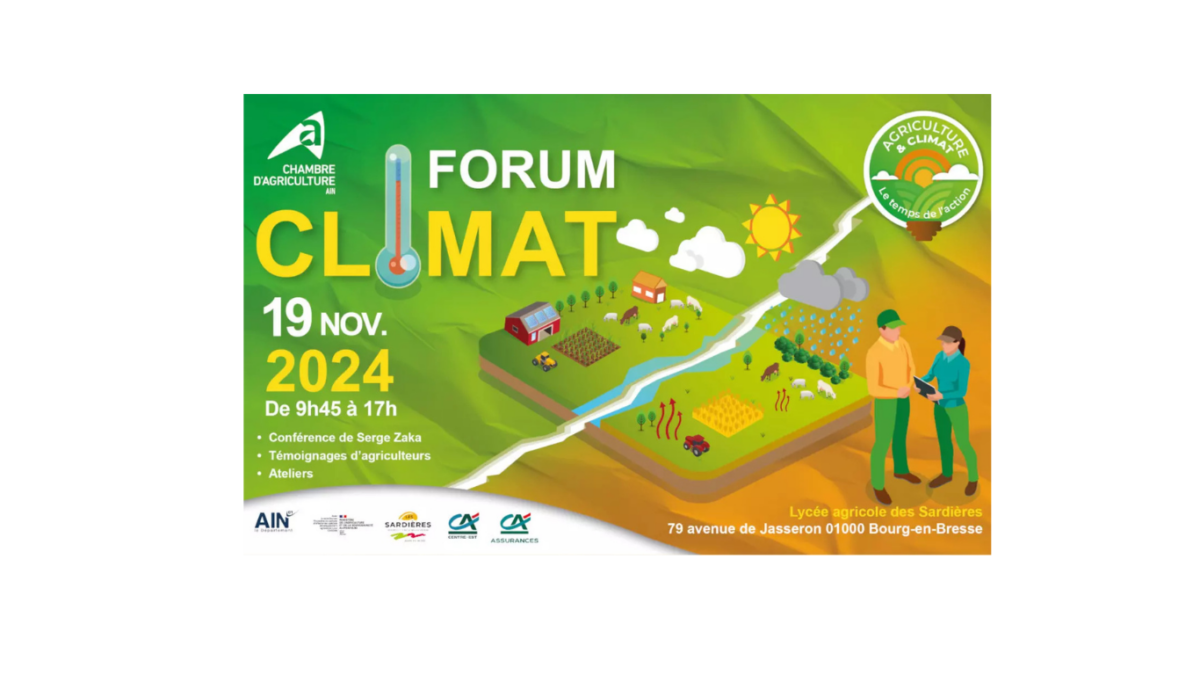 Climate Forum “Agriculture and climate, a forum at the heart of a burning issue”